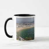 Mug San Sebastian, Espagne. La ville basque de San (Gauche)