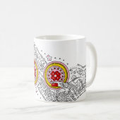 Mug Sana Tarot - Two of Pentacles (Devant droit)