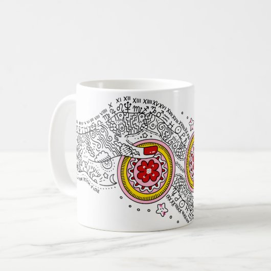 Mug Sana Tarot - Two of Pentacles (Devant gauche)