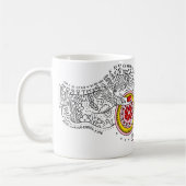 Mug Sana Tarot - Two of Pentacles (Gauche)