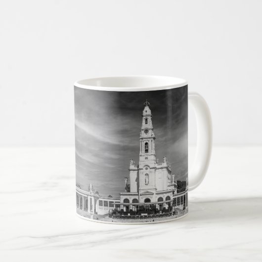 Mug Sanctuaire catholique de Notre-Dame de Fatima, Por (Devant droit)
