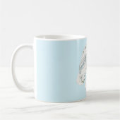 Mug Sandales à fleurs blanches Aloha (Gauche)