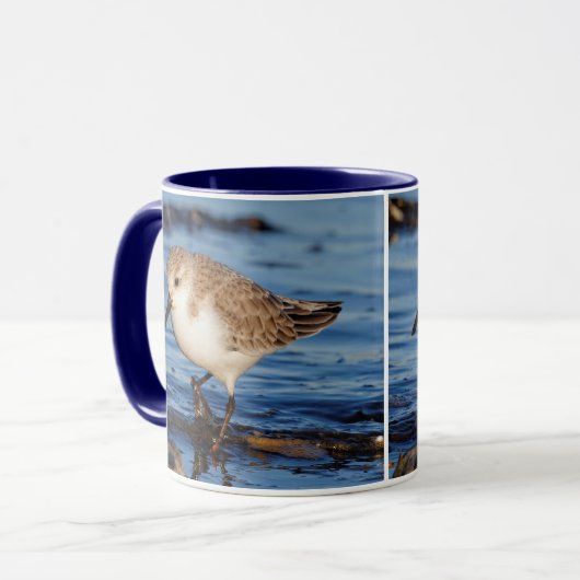 Mug Sanderling errant (Devant gauche)