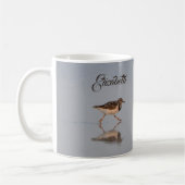 Mug Sandpiper de plage personnalisé (Gauche)