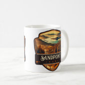 Mug Sandpoint, Idaho | Vintage (Devant droit)