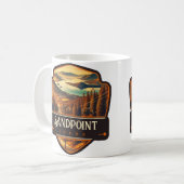 Mug Sandpoint, Idaho | Vintage (Devant gauche)