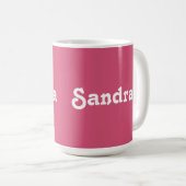Mug Sandra (Devant droit)