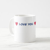 Mug Sandra Boynton LOVE YOU CAT (Devant gauche)