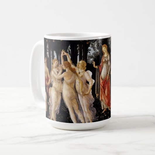 Mug Sandro Botticelli - La Primavera (Devant gauche)