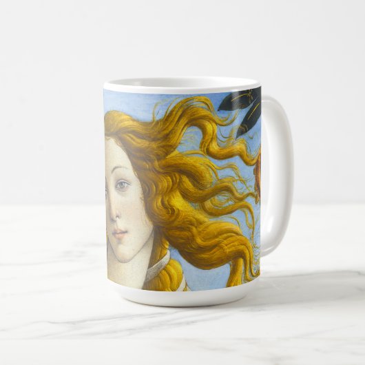 Mug Sandro Botticelli - Naissance de Vénus Gros plan (Devant droit)