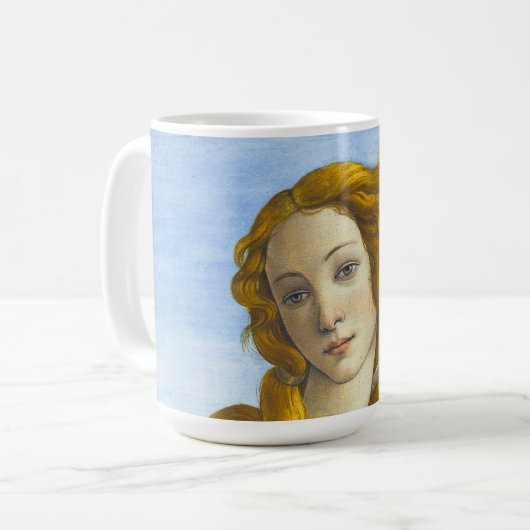 Mug Sandro Botticelli - Naissance de Vénus Gros plan (Devant gauche)