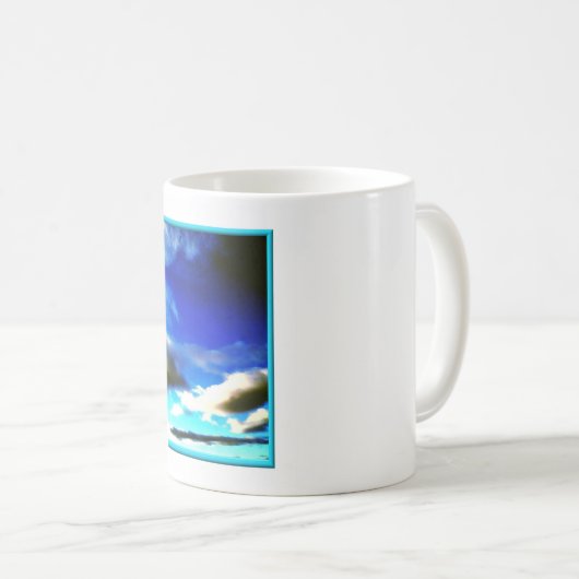 Mug SandSky Azul (Devant droit)