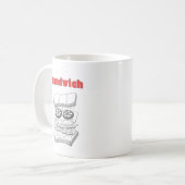 Mug Sandwich (Devant gauche)
