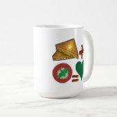 Mug Sandwich au fromage grillé + Soupe de tomate = Coe (Devant droit)