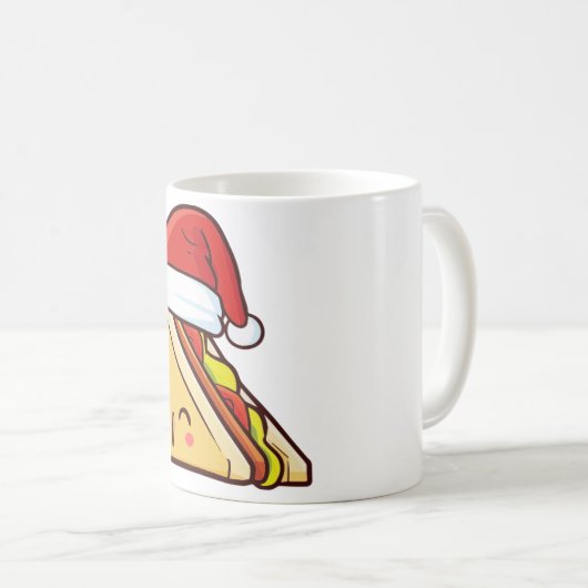 Mug sandwich de Noël (Devant droit)