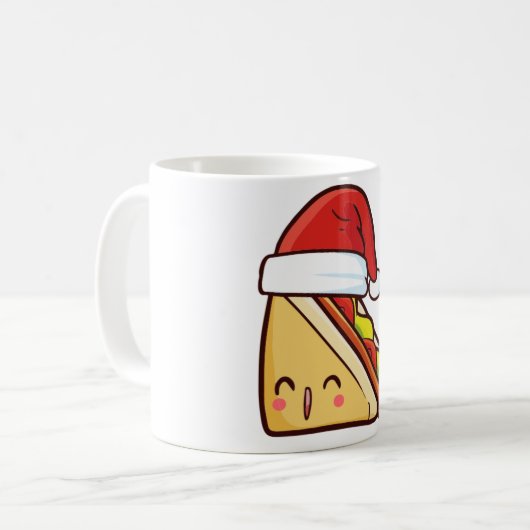 Mug sandwich de Noël (Devant gauche)