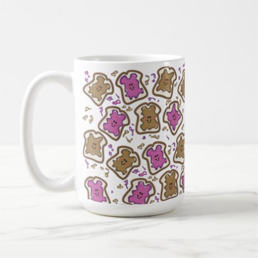 Mug Sandwich PBJ (Gauche)