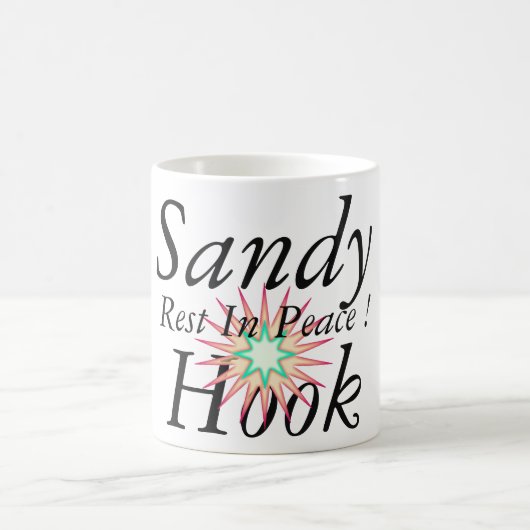 Mug Sandy Hook Se Repose En Paix ! (Centre)