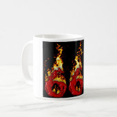 Mug Sang 666 et feu (Devant gauche)