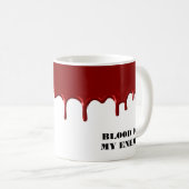 Mug Sang de mon ennemi Halloween  (Devant droit)
