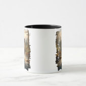 Mug Sanglier dans le lac de la forêt brumeuse (Centre)