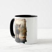 Mug Sanglier dans le lac de la forêt brumeuse (Devant gauche)