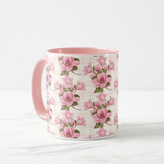 Mug Sangria Lemonaide Punch Plaid (Devant gauche)