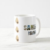 Mug Sanibel Island Florida Seashell Beach Photos (Devant droit)