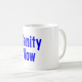 Mug Sanity Now (Devant droit)