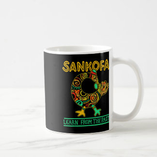 Mug Sankofa African Bird Black History Mois Juneteent