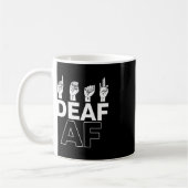 Mug Sans Audience - Sourd - Incapable D'Entendre - Sou (Gauche)