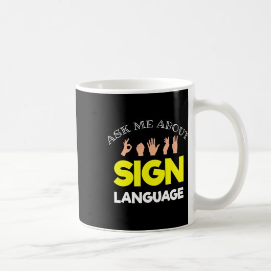 Mug Sans Audience - Sourd - Incapable D'Entendre - Sou (Droite)