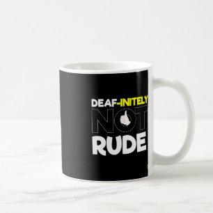 Mug Sans Audience - Sourd - Incapable D'Entendre - Sou