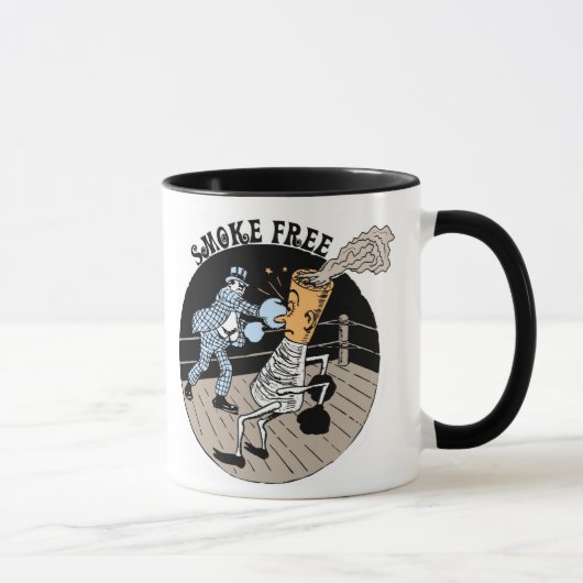 Mug Sans fumée. Coups de pied du bout ! (Droite)