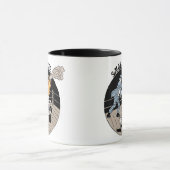 Mug Sans fumée. Coups de pied du bout ! (Centre)