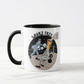 Mug Sans fumée. Coups de pied du bout ! (Gauche)