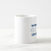Mug Sans géométrie la vie est injustifiée (Centre)
