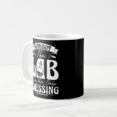 Mug Sans le laboratoire, vous ne devinez que la chimie (Devant gauche)