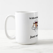 Mug Sans mon café de matin, je suis cassé… (Gauche)