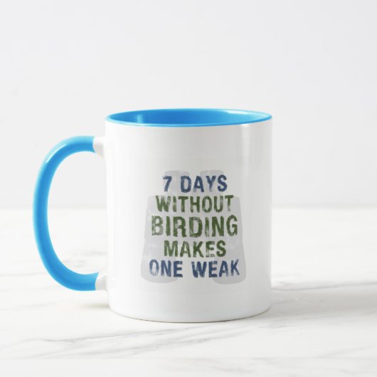 Mug Sans oiseaux Un faible (Gauche)