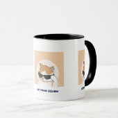 Mug Sans Pattes Données – Joli mug de café pour le (Devant droit)