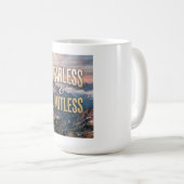 Mug Sans peur et sans limites (Devant droit)