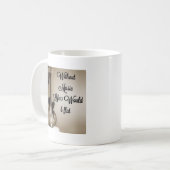 Mug Sans vie de musique b plat (Devant gauche)
