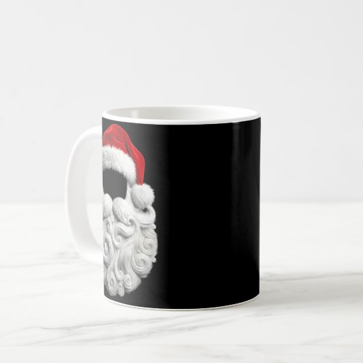 Mug Santa 67 6 7 Six Seven Beard Cool Realistic  (Devant gauche)