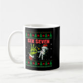 Mug Santa 67 Christmas Ugly Sweater Fingers Six Seven (Gauche)