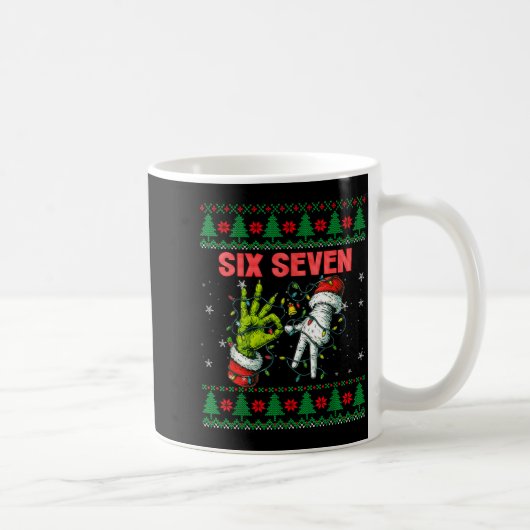 Mug Santa 67 Christmas Ugly Sweater Fingers Six Seven (Droite)