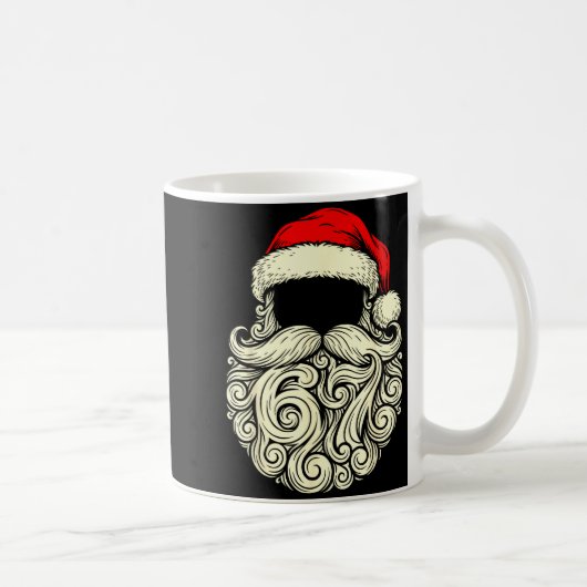 Mug Santa 67 Hidden In Beard Christmas (Droite)