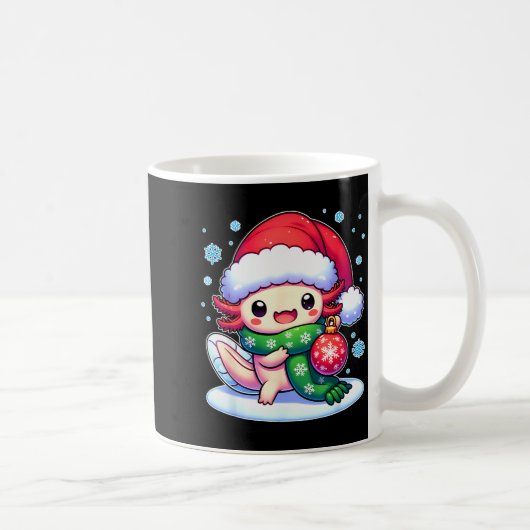 Mug Santa Axolotl Funny Cute Xmas Funny Christmas (Droite)