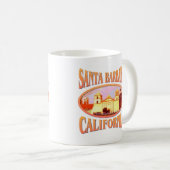 Mug Santa Barbara la Californie (Devant droit)