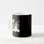 Mug Santa Beagle Snowman Running Friends Christmas Own (Devant gauche)